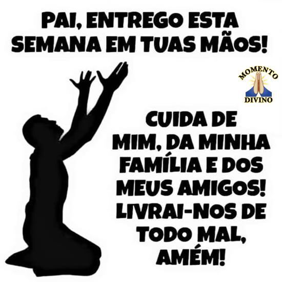 Semana nas mãos de Deus