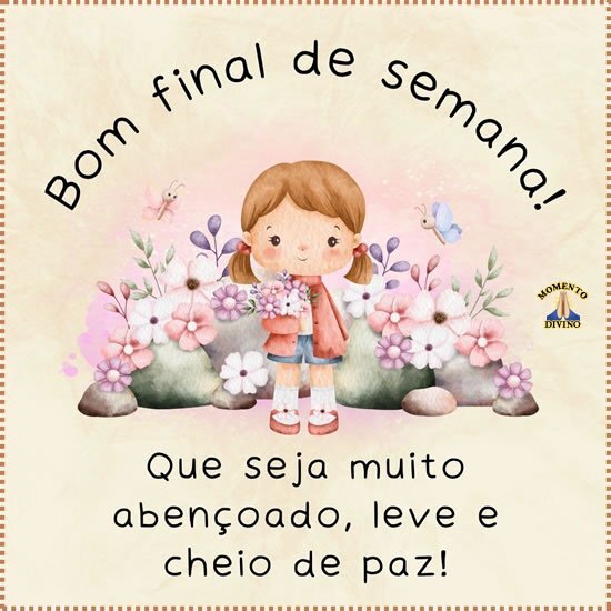 Bom final de semana