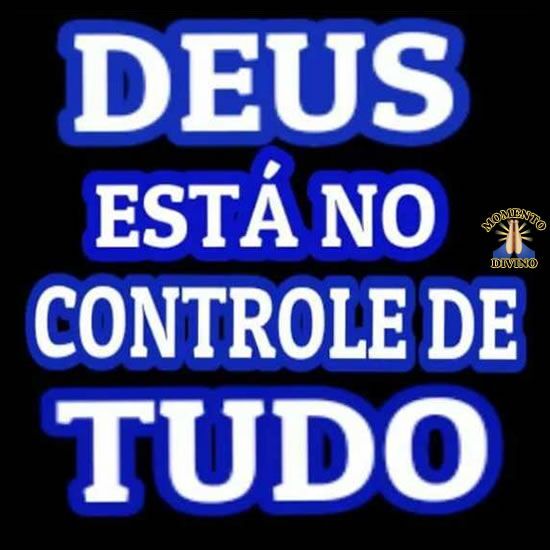 Deus no controle