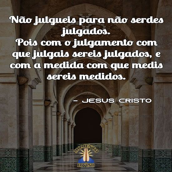 Não julgueis