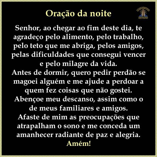 Oração da noite