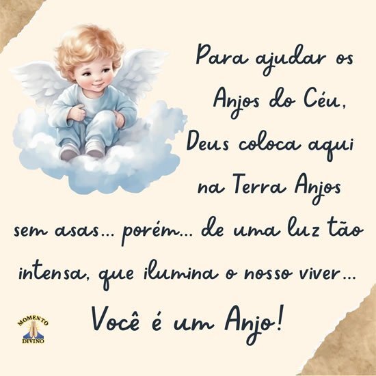 Você é um anjo