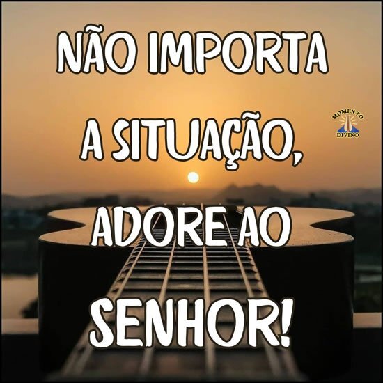 Adore ao Senhor