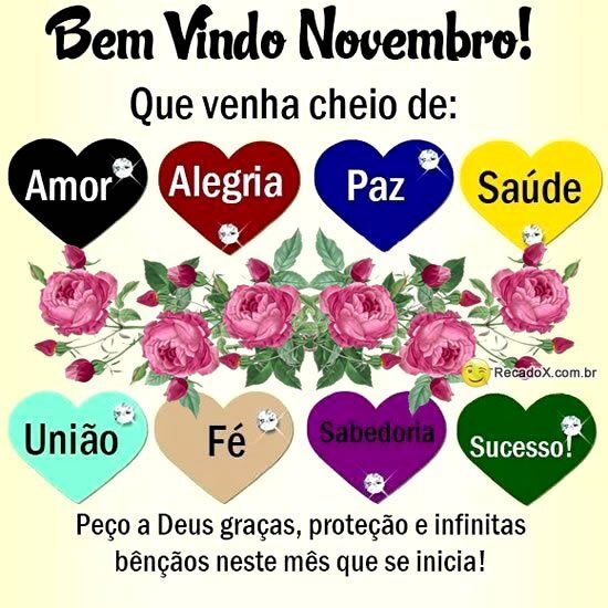 Bem-vindo Novembro