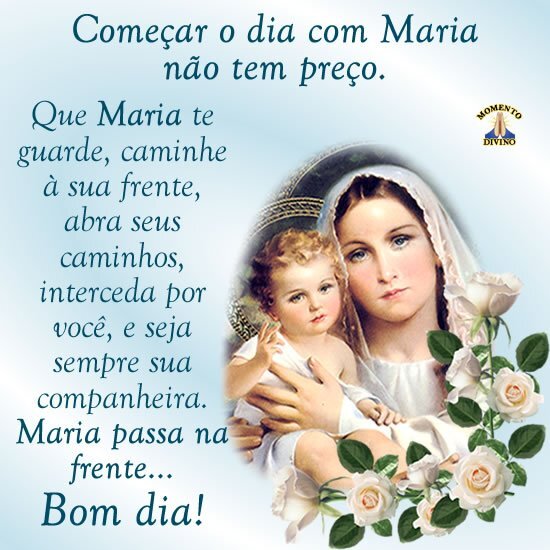 Começar o dia com Maria