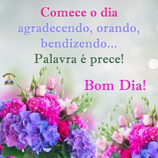 Comece o dia agradecendo