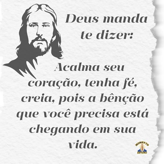 Deus manda te dizer