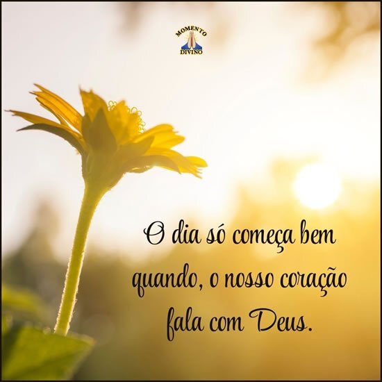 O dia só começa bem