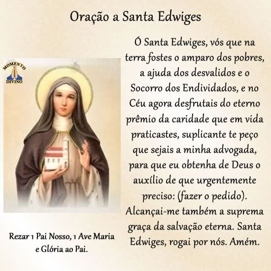 Oração a Santa Edwiges