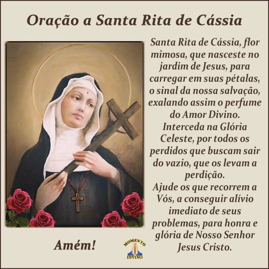 Oração a Santa Rita de Cássia