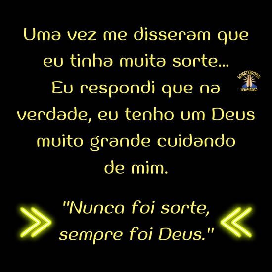 Sempre foi Deus