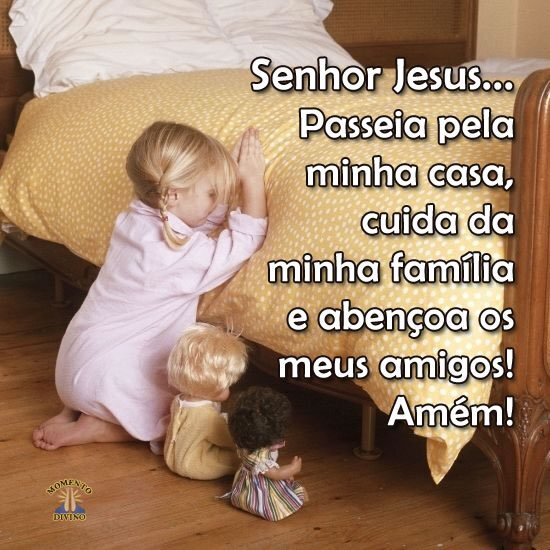 Senhor Jesus passeia pela minha casa