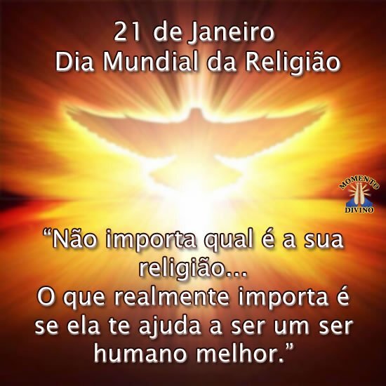 Dia Mundial da Religião 