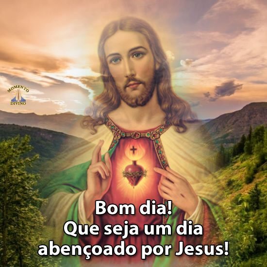 Um dia abençoado por Jesus