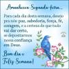 Amanheceu Segunda-feira