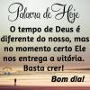 Palavra de hoje