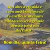 Bom dia, quinta-feira