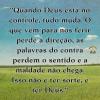 Deus no controle