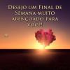 Final de semana abençoado