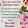 Bem-vindo Novembro