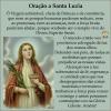 Oração a Santa Luzia