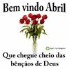 Bem-vindo Abril