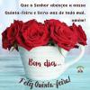 Quinta-feira abençoada