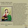 Oração à Santa Luzia, protetora dos olhos